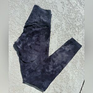 Lululemon Athletica Navy Tie-Dye Align pant size 6